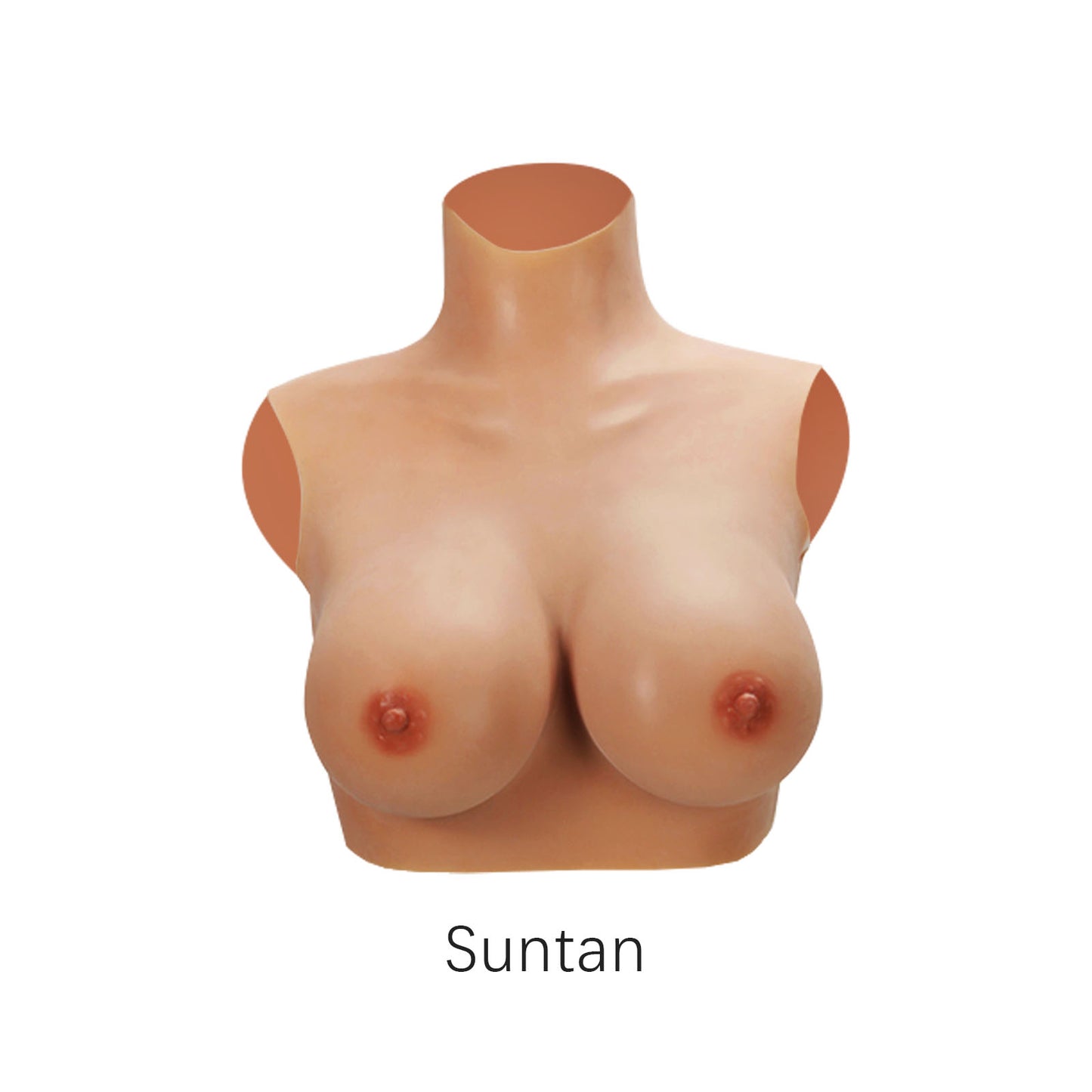 RZPTL Silicone Breastplate for Crossdressers Drag Queen Realistic Breast forms for Cosplay Transgender