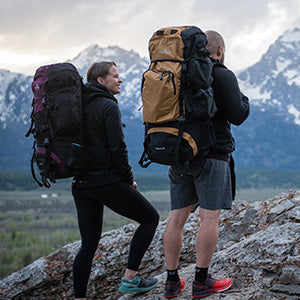 TETON Sports Internal Frame Hiking Backpack - 65L, Waterproof, Adjustable, Lightweight, with Multiple Compartments for Camping & Outdoor Adventures