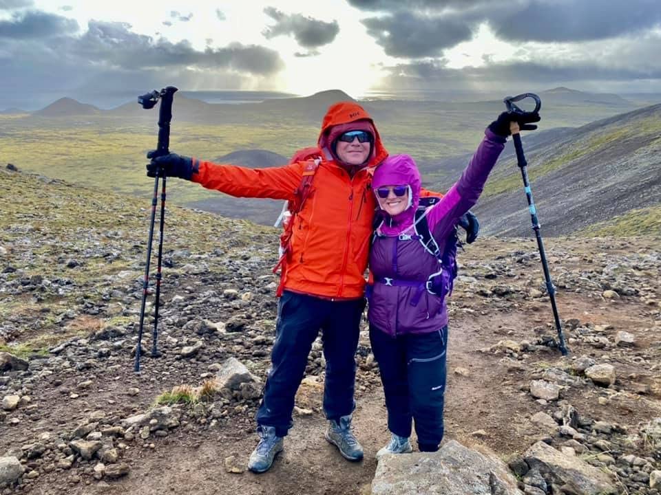Premium Adjustable Hiking Trekking Poles – Lightweight Aluminum, Collapsible, with Anti-Shock Technology for Outdoor Adventures