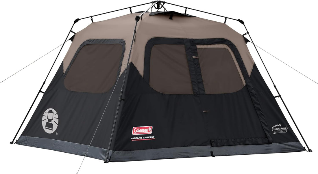Portable 4-Person Camping Tent | Quick Setup | Wind & Waterproof | Lightweight & Durable | Perfect for Hiking & Outdoor Adventures