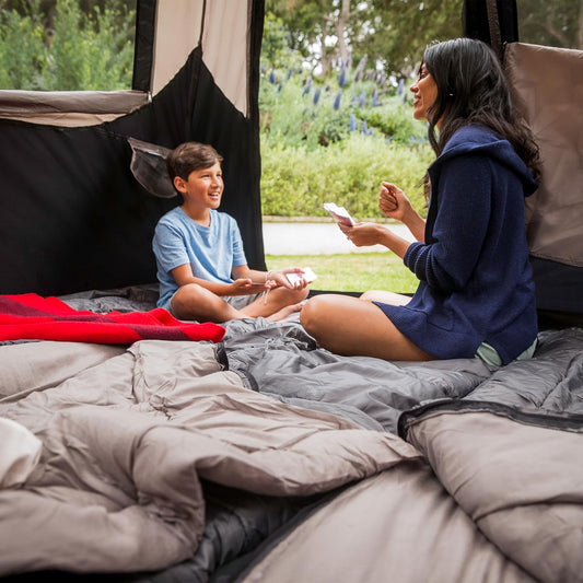Portable 4-Person Camping Tent | Quick Setup | Wind & Waterproof | Lightweight & Durable | Perfect for Hiking & Outdoor Adventures