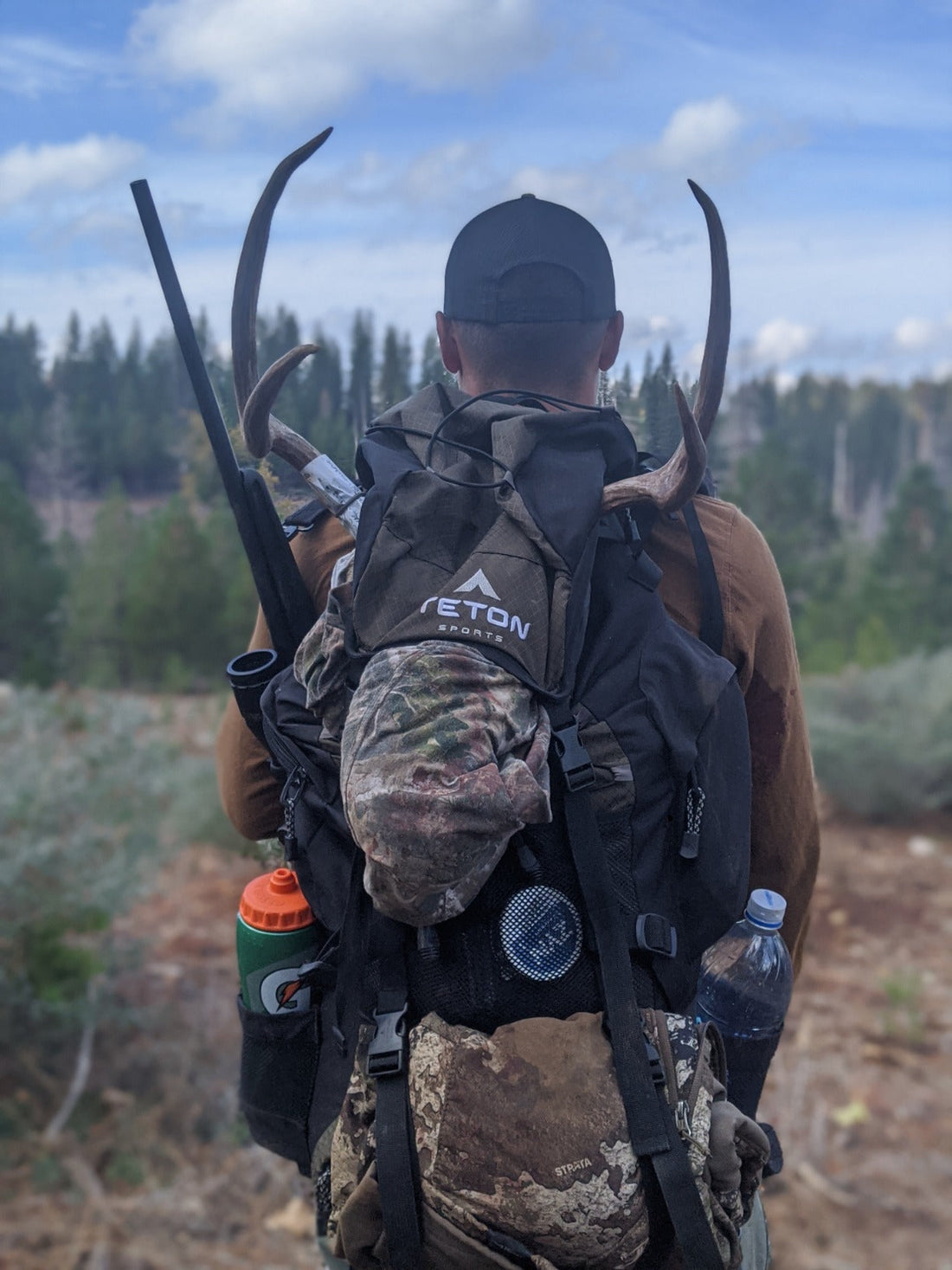 TETON Sports Internal Frame Hiking Backpack - 65L, Waterproof, Adjustable, Lightweight, with Multiple Compartments for Camping & Outdoor Adventures