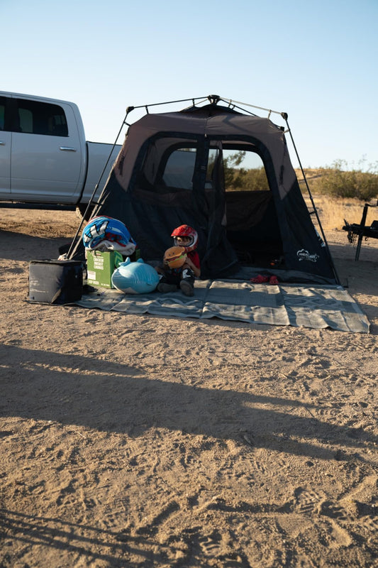 Portable 4-Person Camping Tent | Quick Setup | Wind & Waterproof | Lightweight & Durable | Perfect for Hiking & Outdoor Adventures