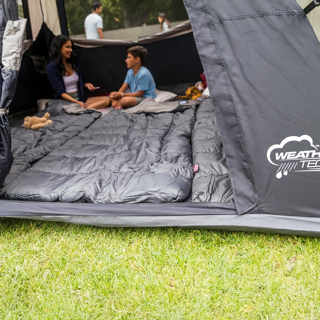 Portable 4-Person Camping Tent | Quick Setup | Wind & Waterproof | Lightweight & Durable | Perfect for Hiking & Outdoor Adventures