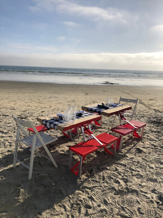 Portable Outdoor Folding Picnic Table with Seats | Lightweight & Durable | Perfect for Camping, Parks, BBQs, and the Beach