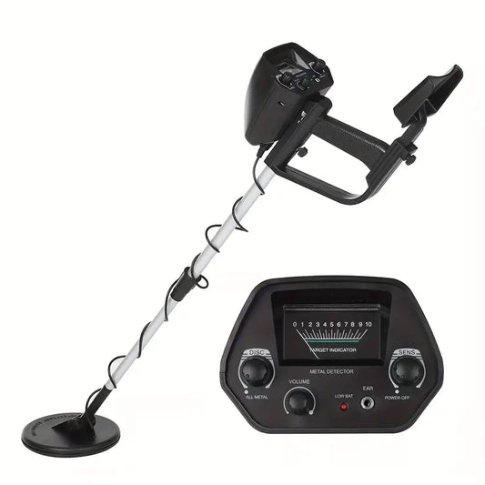 Discover Hidden Treasures: Choose the High Sensitivity Medium-Sized Detachable Metal Detector for Treasure Hunting, Archaeological Digs, Beach Exploration, and Security Checks