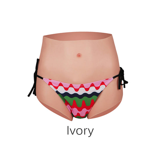 VMOPEOT Silicone Hip Enhancer Pants for Crossdressers,Crossdressing Hiding Gaff Panty, Transgender Dragqueen Cosplay