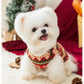 PnotKyes Pet Christmas Outfit, Stand-Up Christmas Bear Winter Vest, Knitted Sweater Cardigan for Dogs and Cats, Universal Pet Apparel