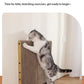 PnotKyes Cat Scratching Post, 23.6 Inch L-Shaped Wall-Mounted Cat Scratching Post, Cat Scratching Board with Ball Toy for Indoor Cats