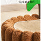 PnotKyes Cat Scratcher Jute Rope Bed, Coconut Tree Shaped Cat Scratching Board, 25.6 Inches/65cm Extra Large Cat Scratching Bed, Indoor Cat Scratching Board, Durable Oval Cat Scratching Beda.