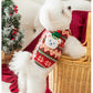 PnotKyes Pet Christmas Outfit, Stand-Up Christmas Bear Winter Vest, Knitted Sweater Cardigan for Dogs and Cats, Universal Pet Apparel