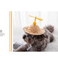 PnotKyesPet Straw Hat - Party Decoration, Adjustable Cute Mini Pet Straw Hat, Suitable for Small Pets/Puppies/Cats