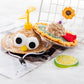 PnotKyesPet Straw Hat - Party Decoration, Adjustable Cute Mini Pet Straw Hat, Suitable for Small Pets/Puppies/Cats