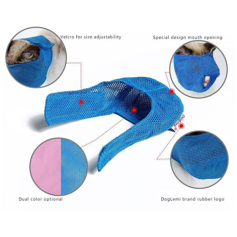 PnotKyes Cat Muzzle - Breathable Mesh Muzzle, Prevents Cats from Biting and Chewing, Anti-Bite, Anti-Meow, Anti-Scratch