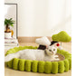 PnotKyes Cat Scratcher Bed, Sisal Rope Money Tree Shaped Cat Scratching Board, 25.6 Inches/65cm Extra Large Cat Scratching Bed, Indoor Cat Scratching Board, Durable Oval Cat Scratching Bed.