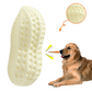 PnotKyes Interactive Squeaky Dog Toy, Peanut-Shaped Dog Toy, Teeth-Cleaning Squeaky Chew Toy, Suitable for Medium, Large, and Small Breeds - Puppy Teething Chew Toy