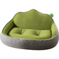 PnotKyes Crystal Ultra-Plush Sofa Bed for All Pets, Elevated and Thick with Backrest and Neck Support, Featuring Cushioning on All Sides, Removable and Washable Cover, and Non-Slip Bottom.