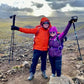 Premium Adjustable Hiking Trekking Poles – Lightweight Aluminum, Collapsible, with Anti-Shock Technology for Outdoor Adventures