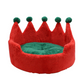 PnotKyes Pet Crown Comfort Round Dog and Cat Bed Series, Washable Indoor Pet Bed, Suitable for Small and Medium Dogs and Cats, Made of Super Soft PP Cotton Material, Gentle and Comfortable