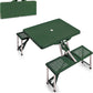 Portable Outdoor Folding Picnic Table with Seats | Lightweight & Durable | Perfect for Camping, Parks, BBQs, and the Beach