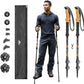 Premium Adjustable Hiking Trekking Poles – Lightweight Aluminum, Collapsible, with Anti-Shock Technology for Outdoor Adventures