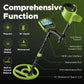 Professional Handheld Waterproof Metal Detector – High Accuracy Detection, LCD Display, Three Modes, Ideal for Outdoor Treasure Hunting, Beach Searching, and Archaeological Exploration