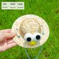 PnotKyesPet Straw Hat - Party Decoration, Adjustable Cute Mini Pet Straw Hat, Suitable for Small Pets/Puppies/Cats