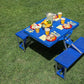 Portable Outdoor Folding Picnic Table with Seats | Lightweight & Durable | Perfect for Camping, Parks, BBQs, and the Beach