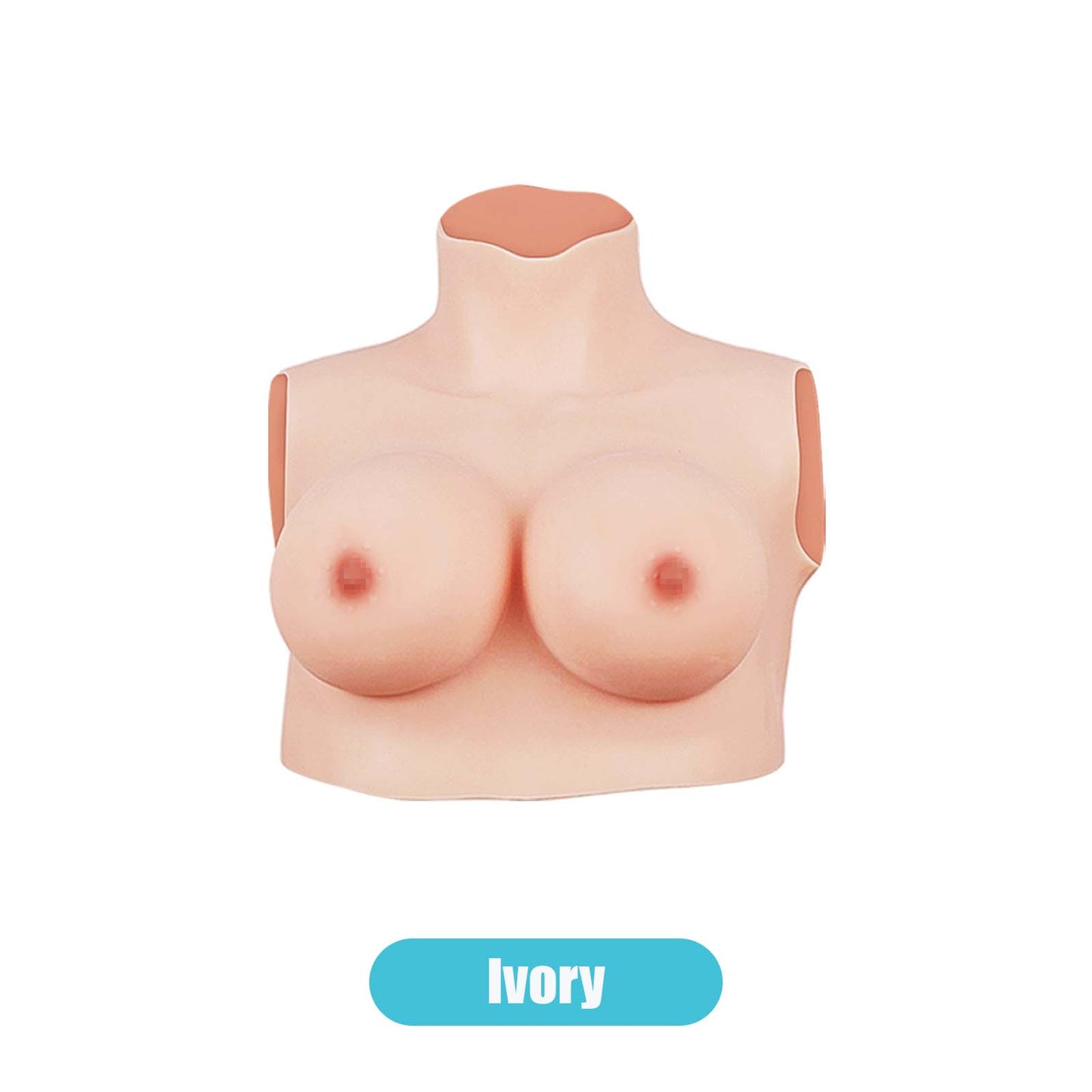 NRHCYBIU Silicone Breast Forms for Crossdressers Breastplate for Drag Queen Fake Breasts for Transgender Cosplay