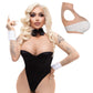 WRDALWO Silicone Breastplate for Crossdressers Breast Forms Transgender Cosplay Fake Breasts Drag Queens (White, E Cup Silicone Filling)
