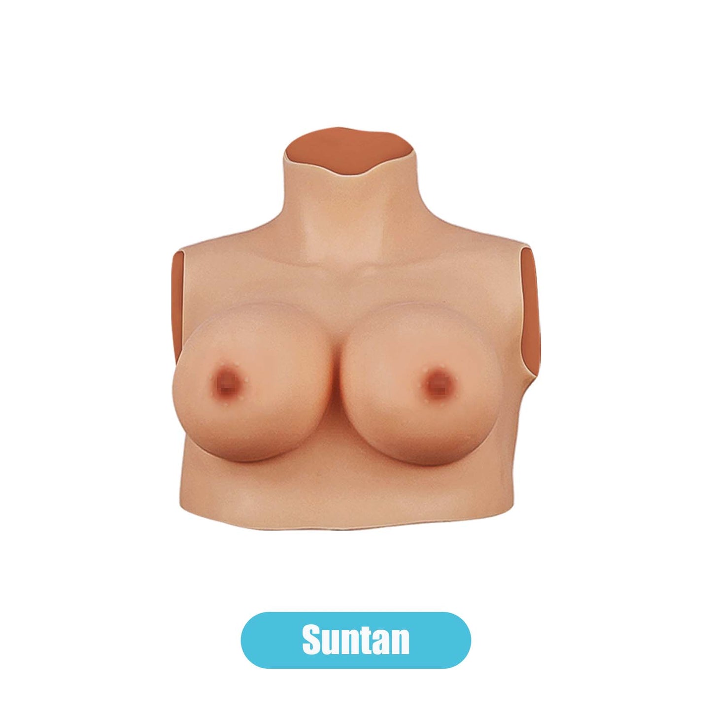 NRHCYBIU Silicone Breast Forms for Crossdressers Breastplate for Drag Queen Fake Breasts for Transgender Cosplay